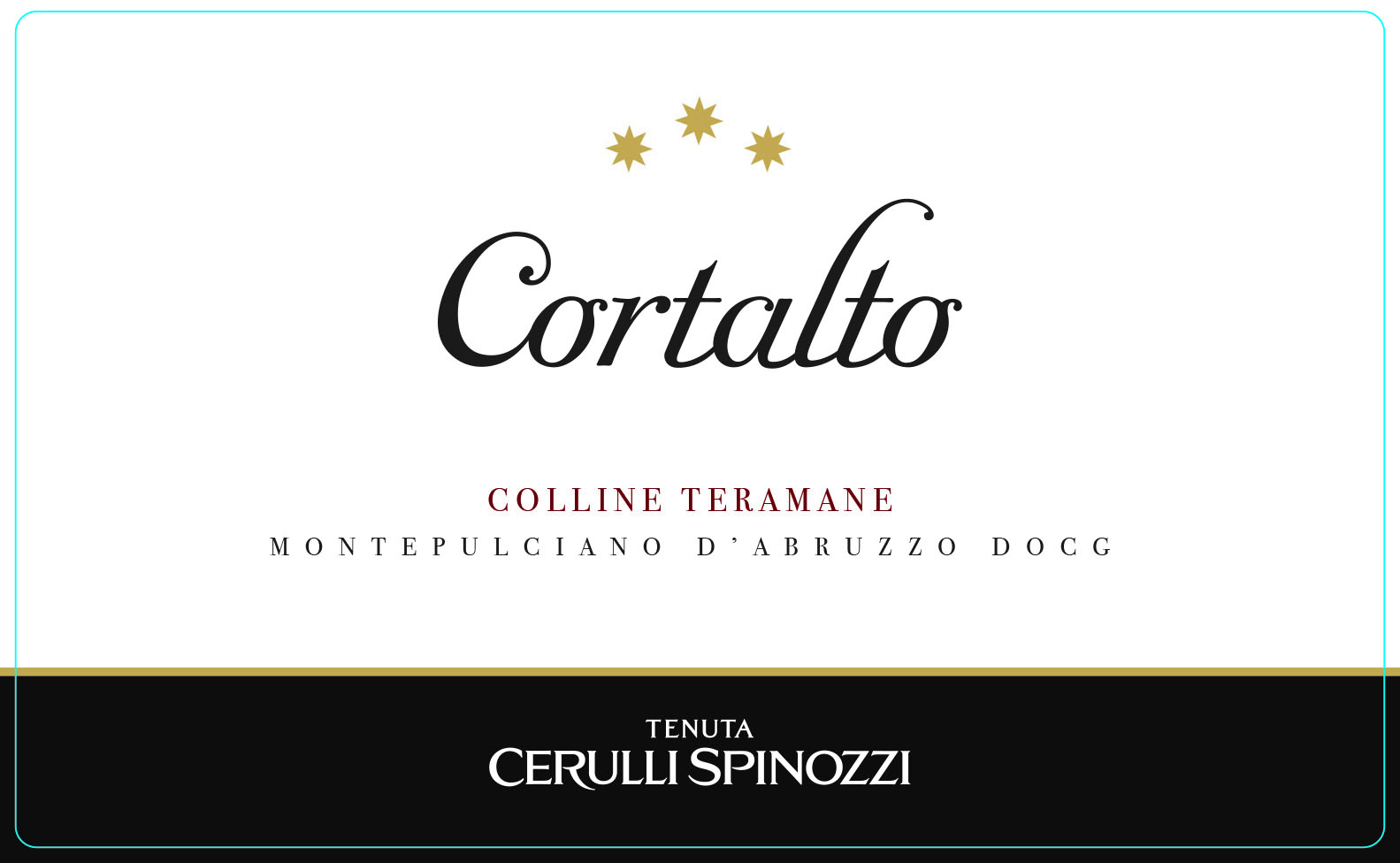 Cortalto Montepulciano d'Abruzzo Colline Teramane Docg 2018