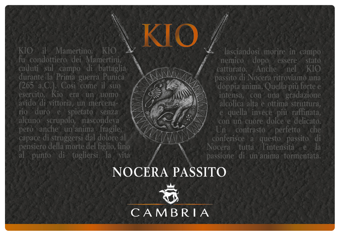Kio Nocera Passito sa