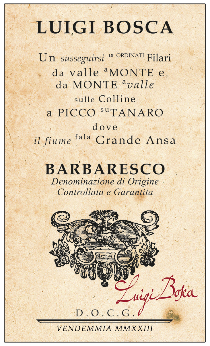 Barbaresco Luigi Bosca Docg 2014