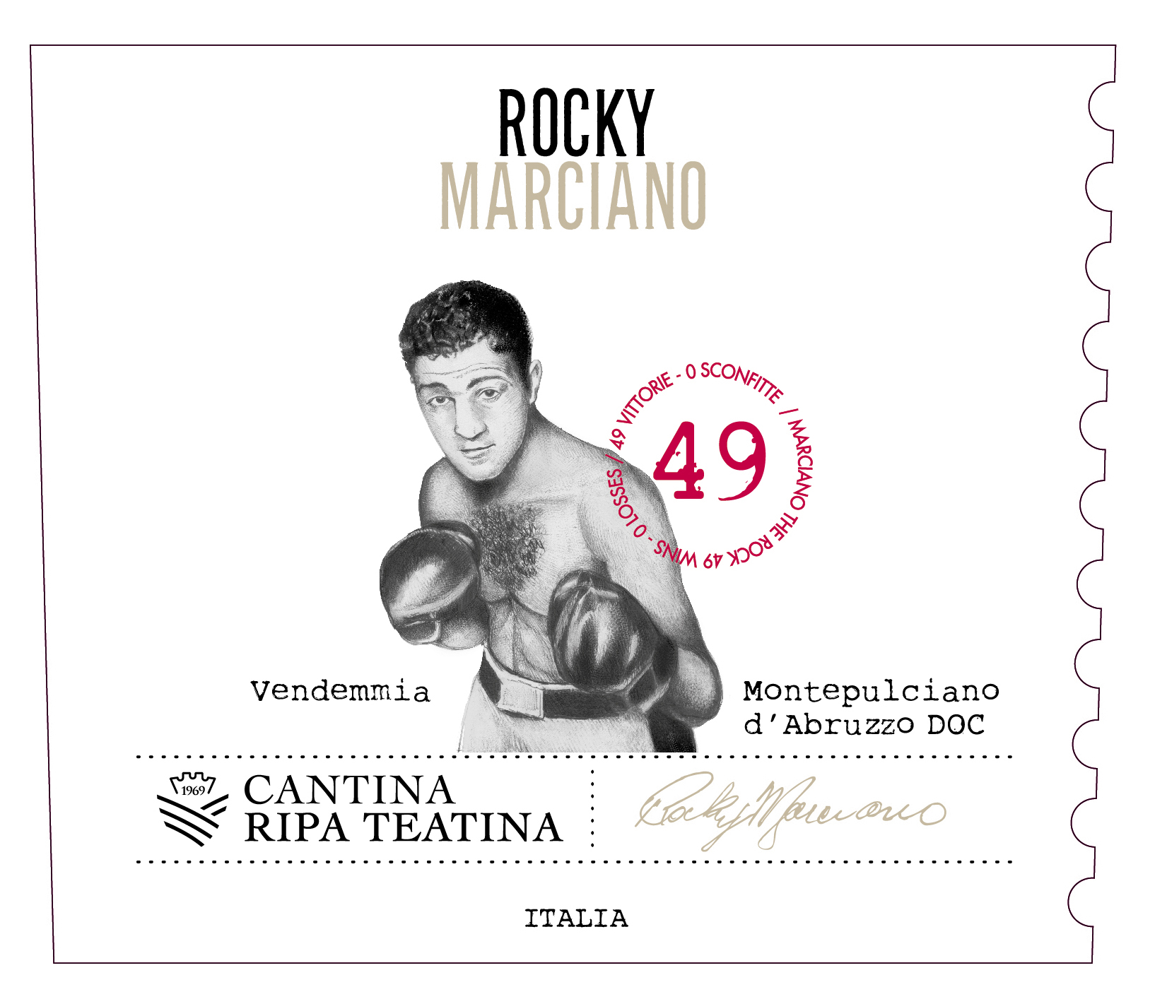 Rocky Marciano Montepulciano d'Abruzzo Doc 2017