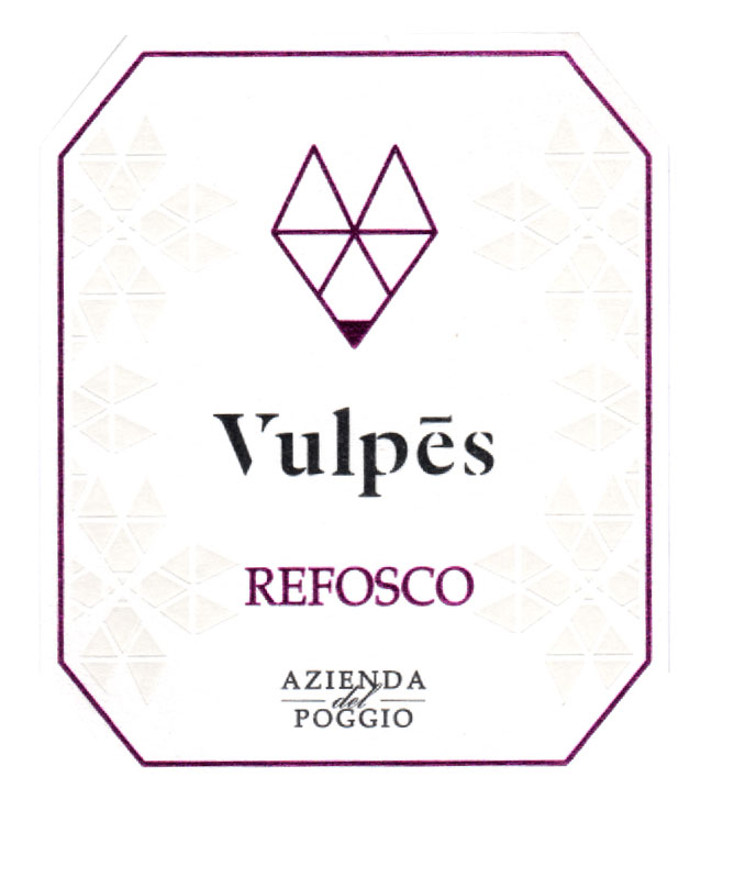 Vulpes Refosco dal Peduncolo Rosso 2018