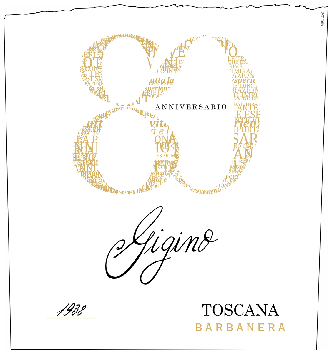 Gigino 80 Anniversario - Barbanera 2016