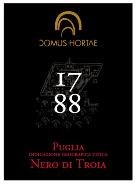1788 Nero di Troia 2018