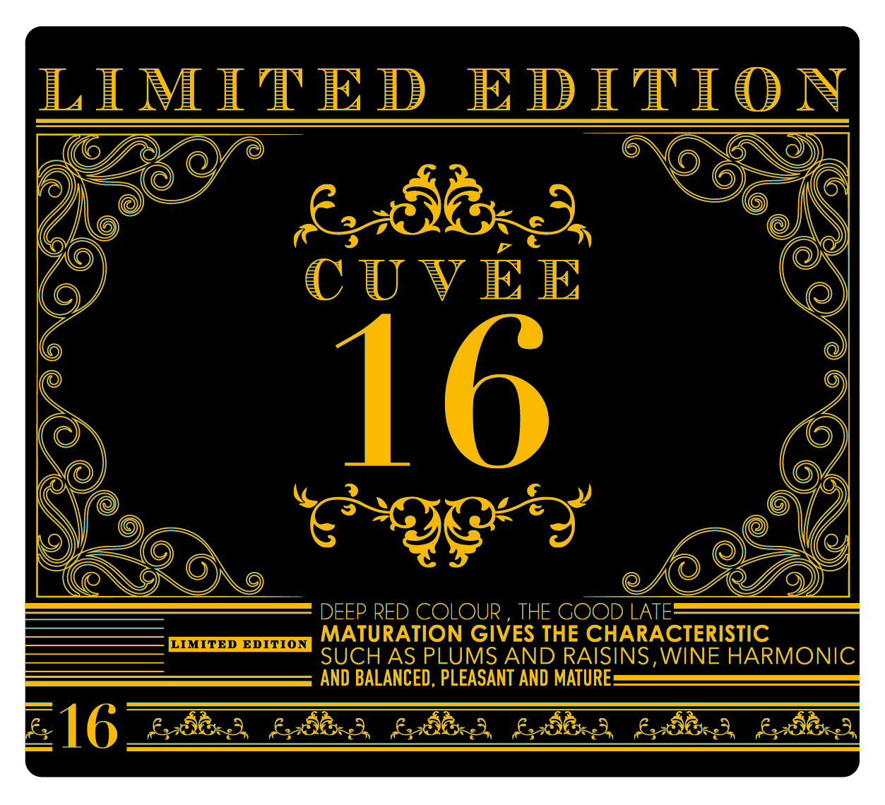 Cuvée 16 Vino Rosso d'Italia Limited Edition sa