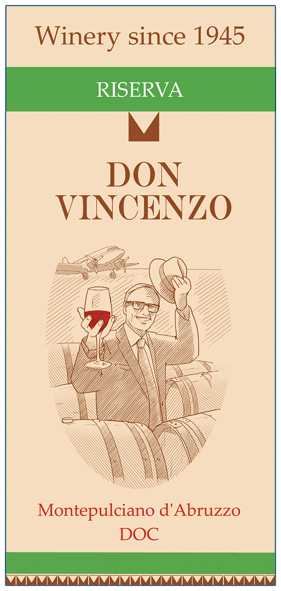 Don Vincenzo Montepulciano d'Abruzzo Riserva 2015