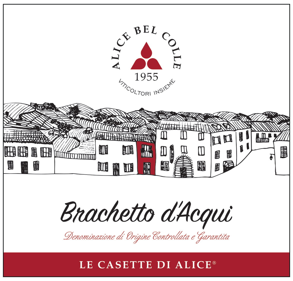 Brachetto d'Acqui Le Casette di Alice 2018