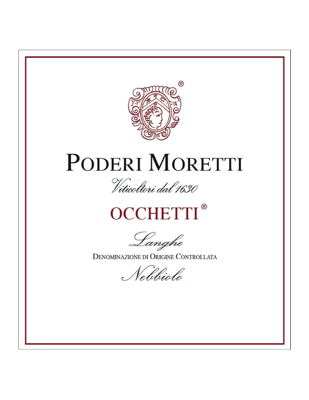 Occhetti Nebbiolo Langhe 2016
