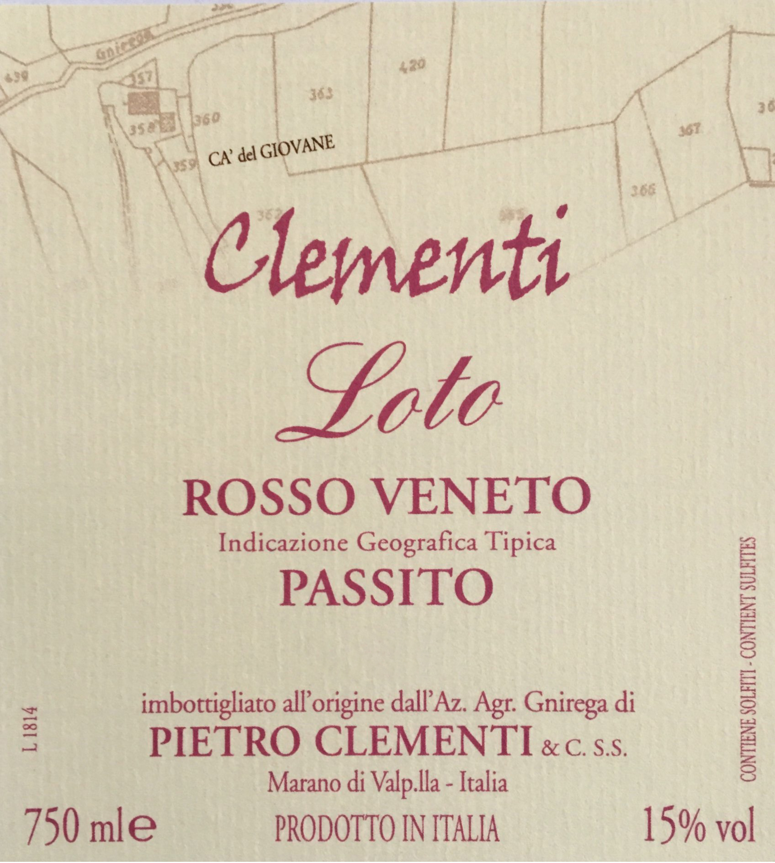 Loto Passito 2015