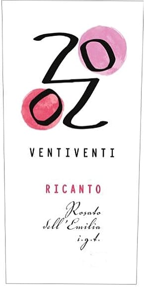 Ricanto Rosato dell'Emilia 2018