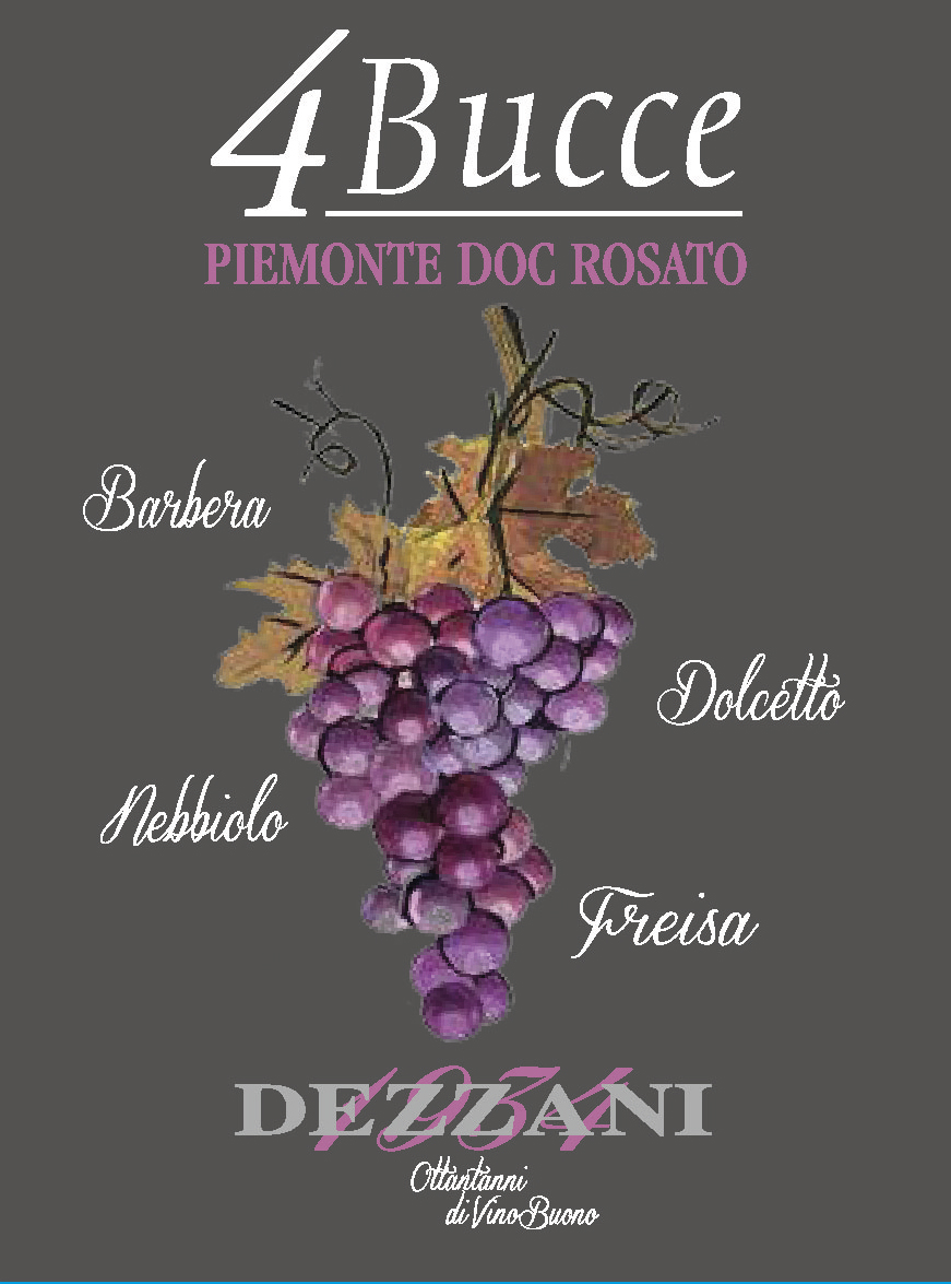 4 Bucce Rosato Piemonte Doc 2023
