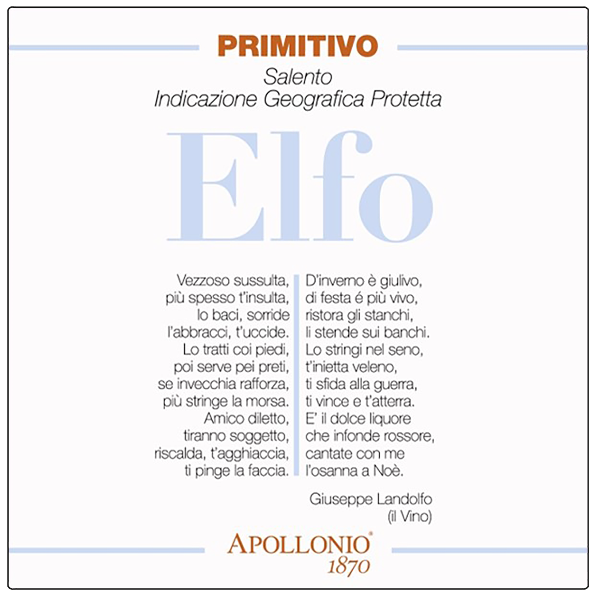 Elfo Primitivo 2019