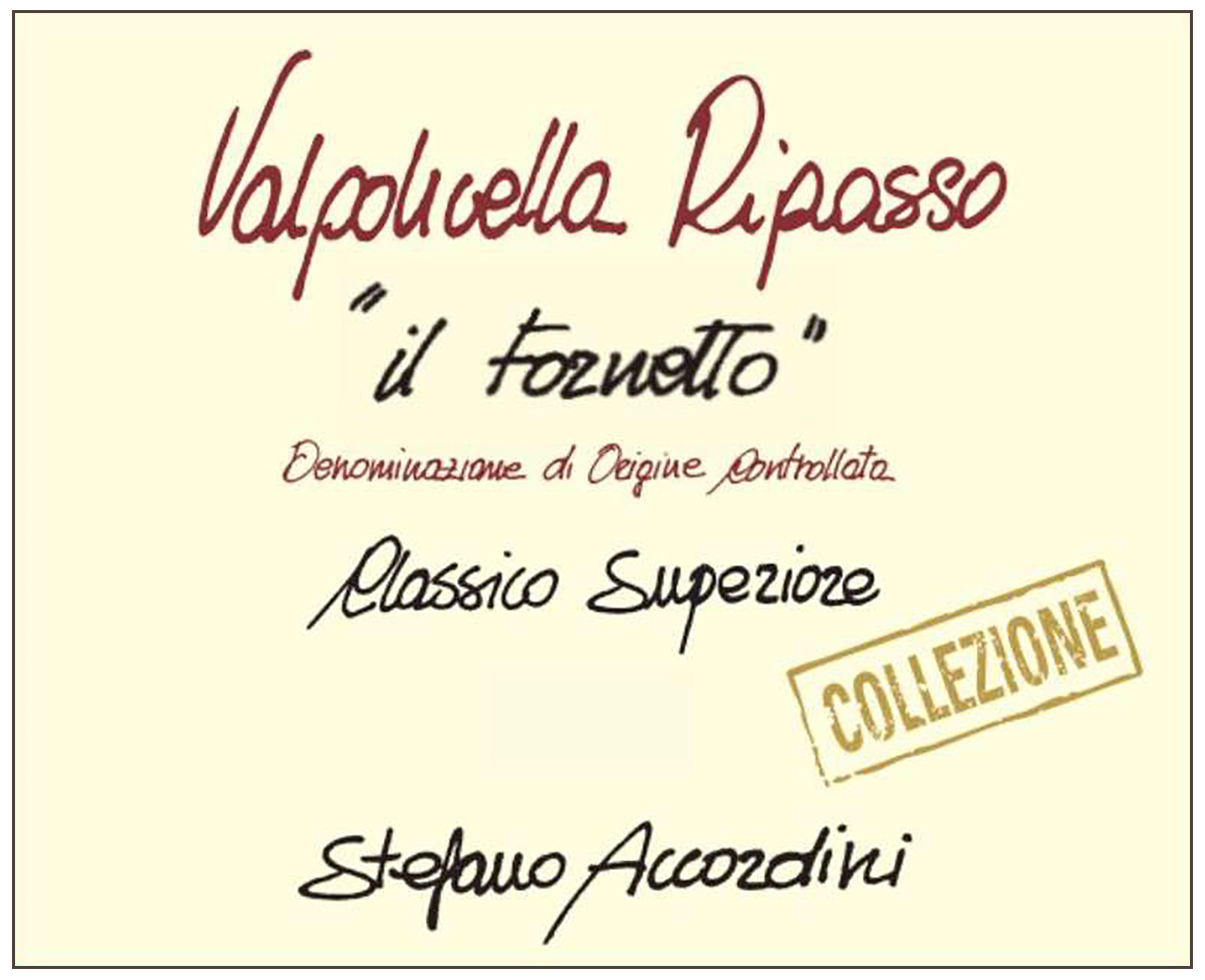 Valpolicella Ripasso Classico Superiore Collezione Il Fornetto 2020