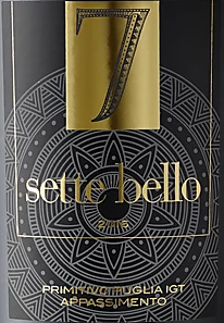 Sette Bello Primitivo Puglia Appassimento 2022