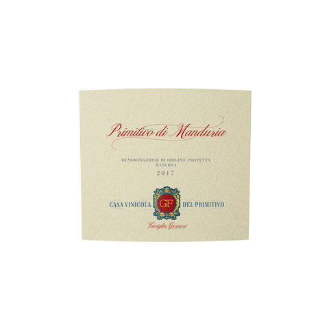 Primitivo di Manduria Doc Riserva 2017