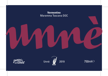 Unnè Vermentino Toscana Igt 2018