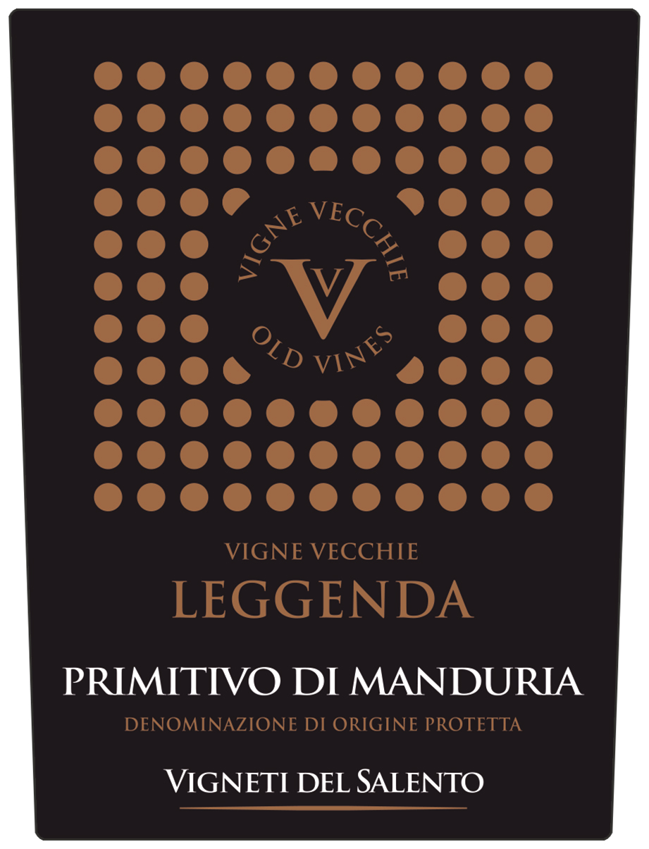 Leggenda Vigne Vecchie Gold Series Primitivo di Manduria 2021