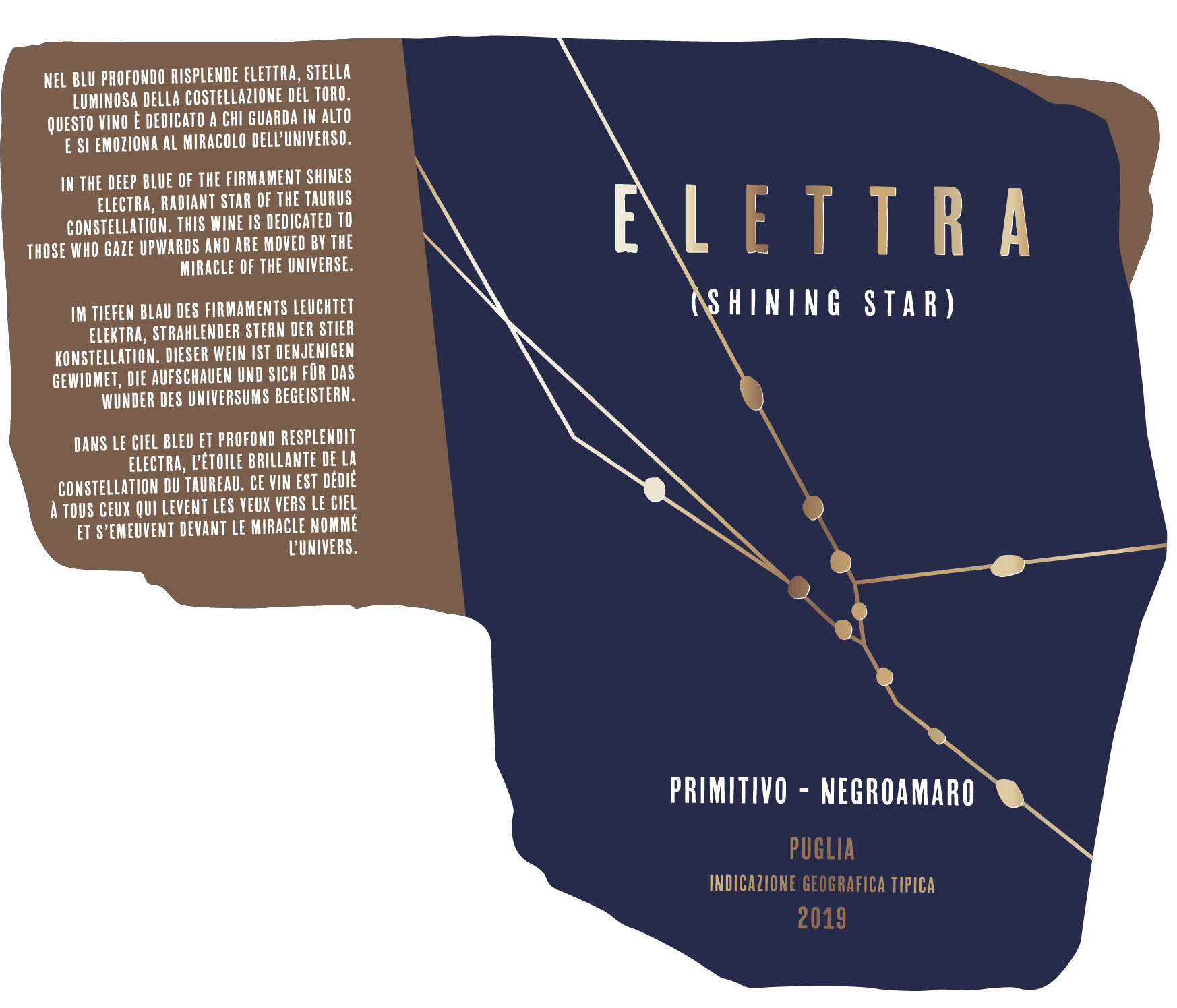 Elettra Primitivo Negroamaro Puglia Igt 2019