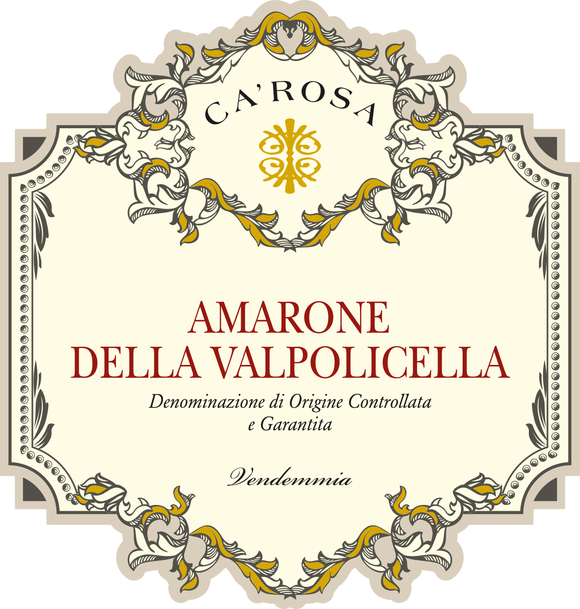 Amarone della Valpolicella Ca' Rosa 2017