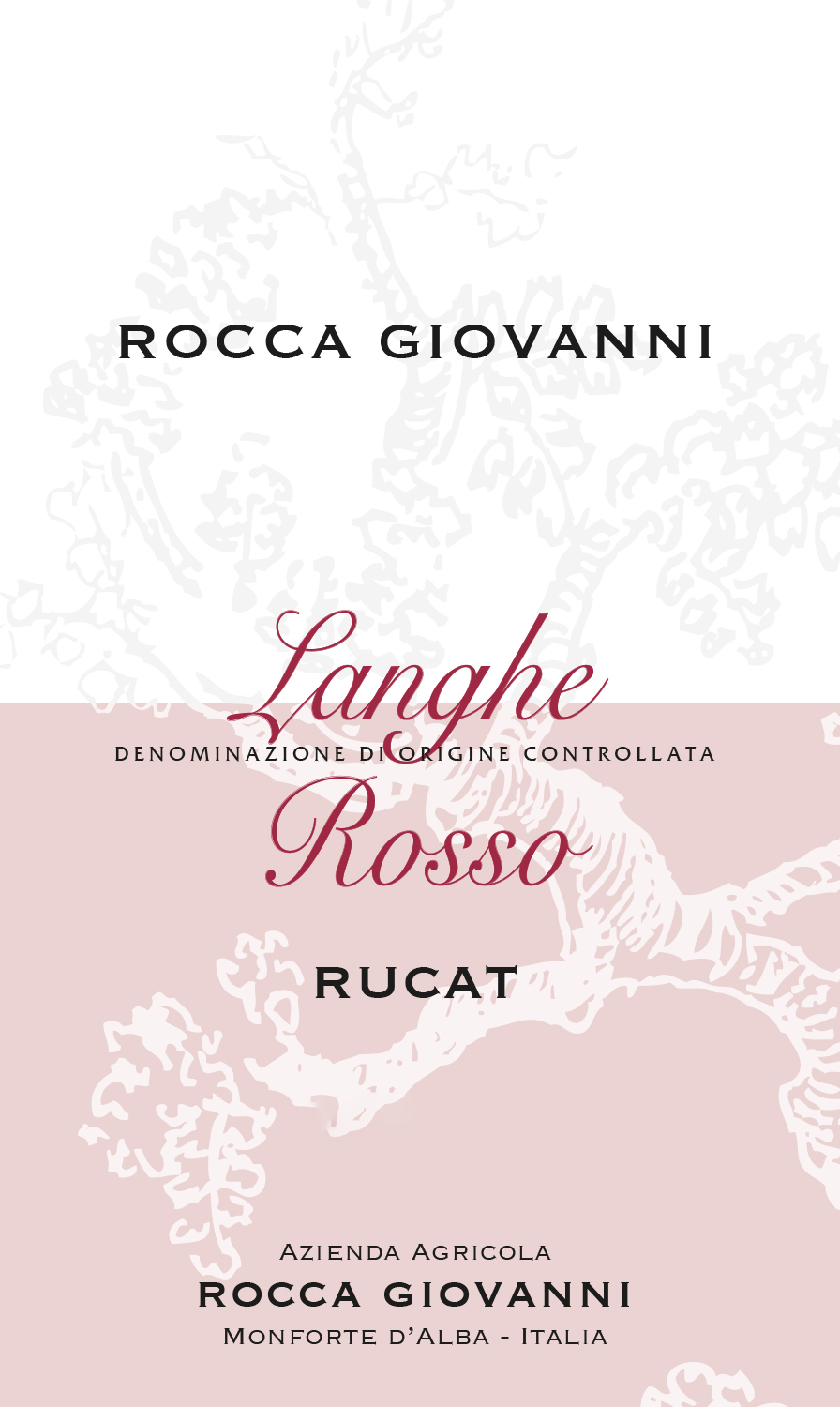 Langhe Rosso Rucat 2018
