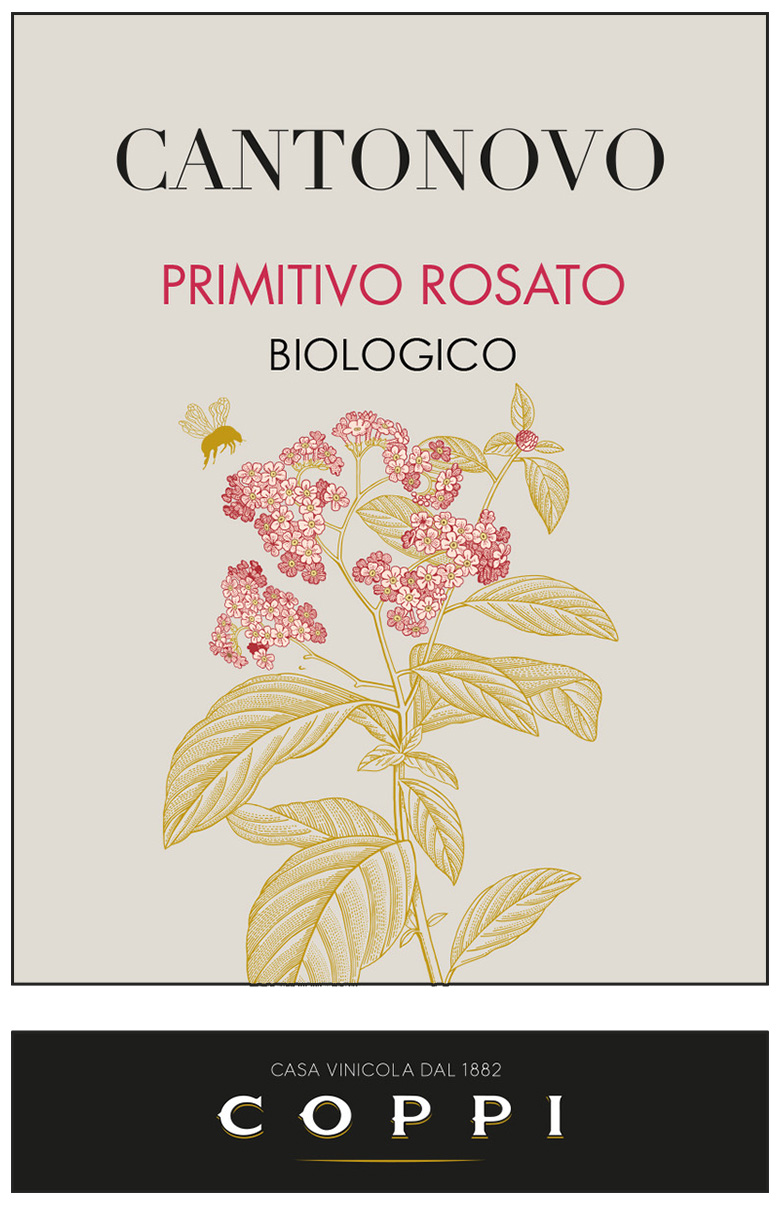 Cantonovo Primitivo Rosato Biologico 2022