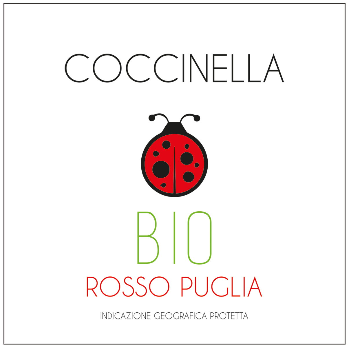 Coccinella Bio Rosso Puglia Igp 2024