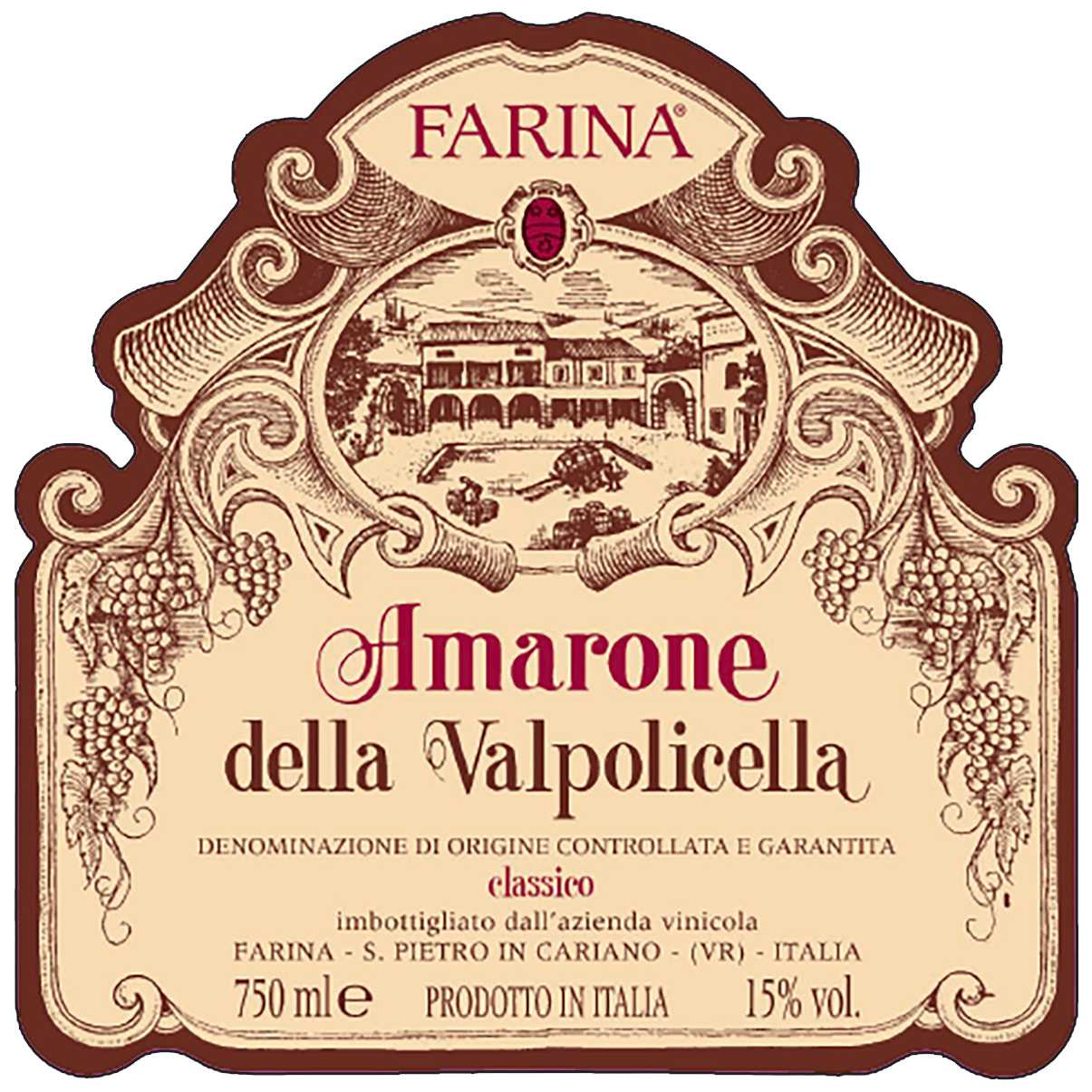 Famiglia Farina Amarone Classico 2018
