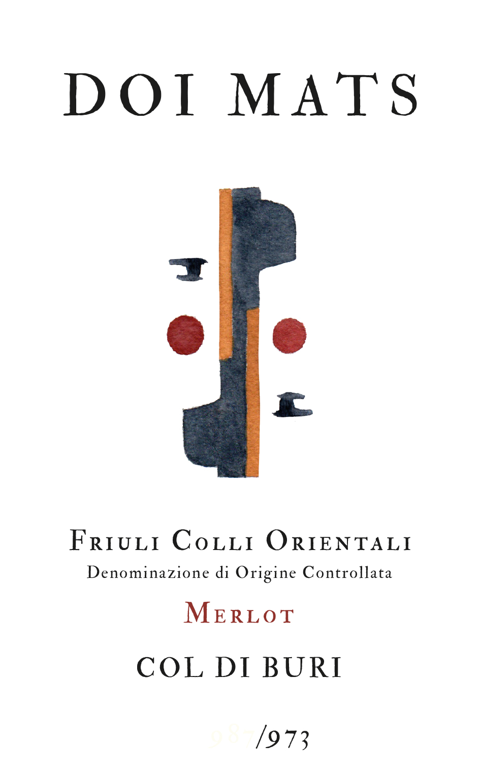 Merlot Col di Buri 2018