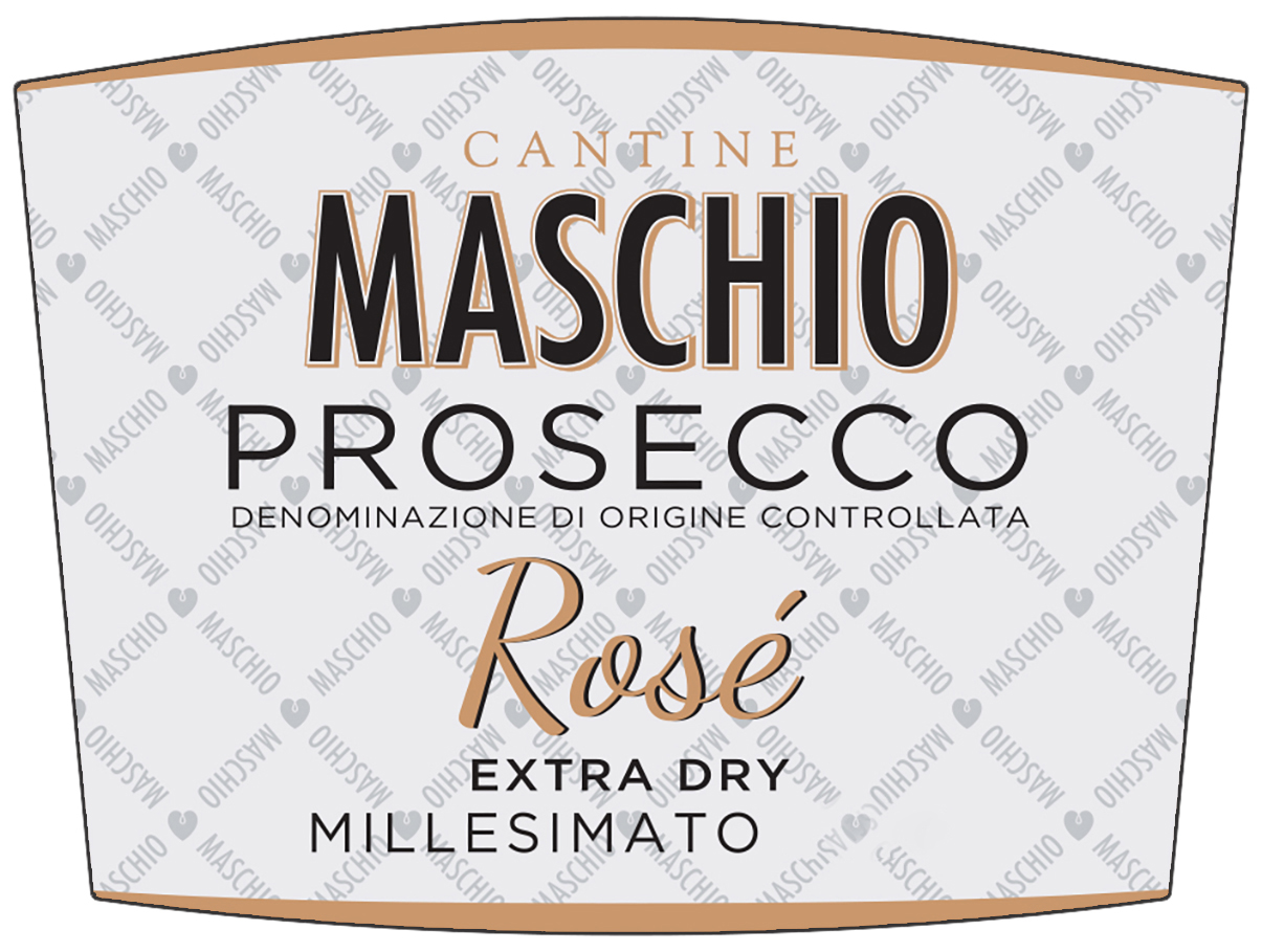 Prosecco Rosé Millesimato Extra Dry Maschio 2022