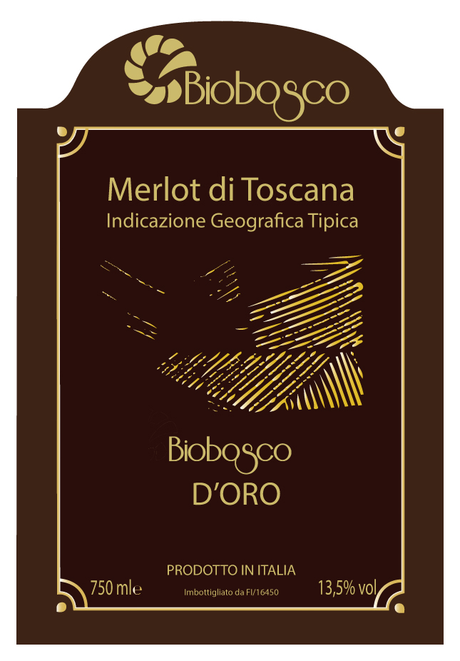 Biobosco D'Oro Merlot Toscana Igt 2019
