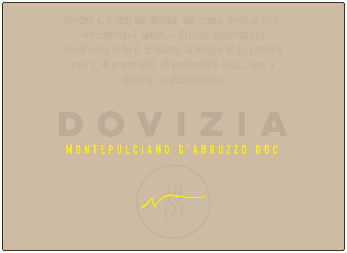 Dovizia Montepulciano d'Abruzzo 2018