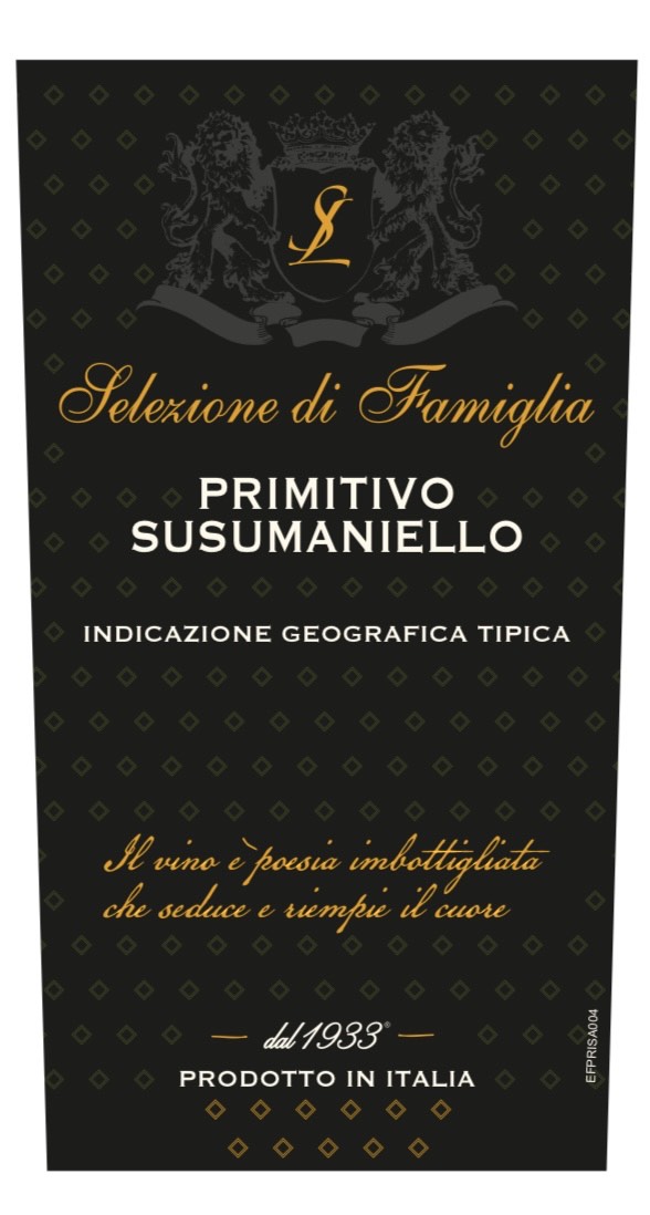 SL®Selezione di Famiglia Primitivo Susumaniello 2020