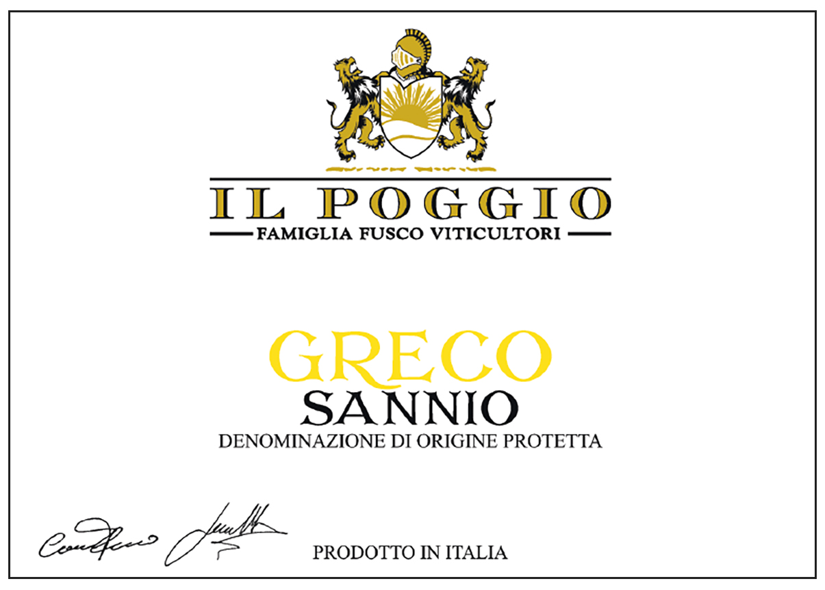 Greco Sannio Dop 2021