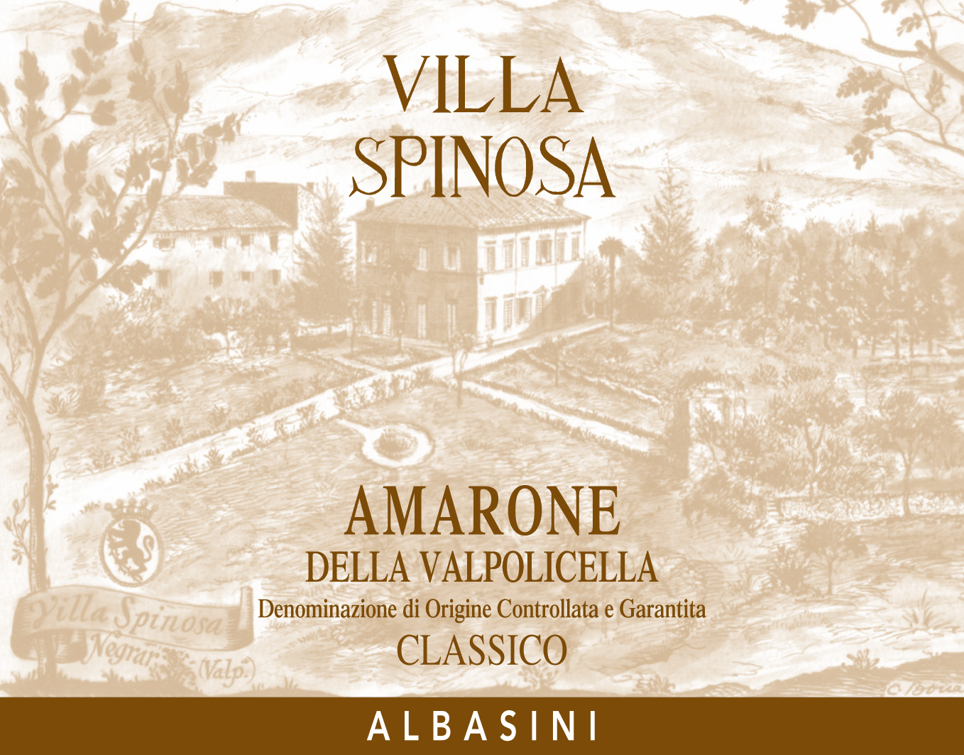 Amarone della Valpolicella Classico Albasini 2015