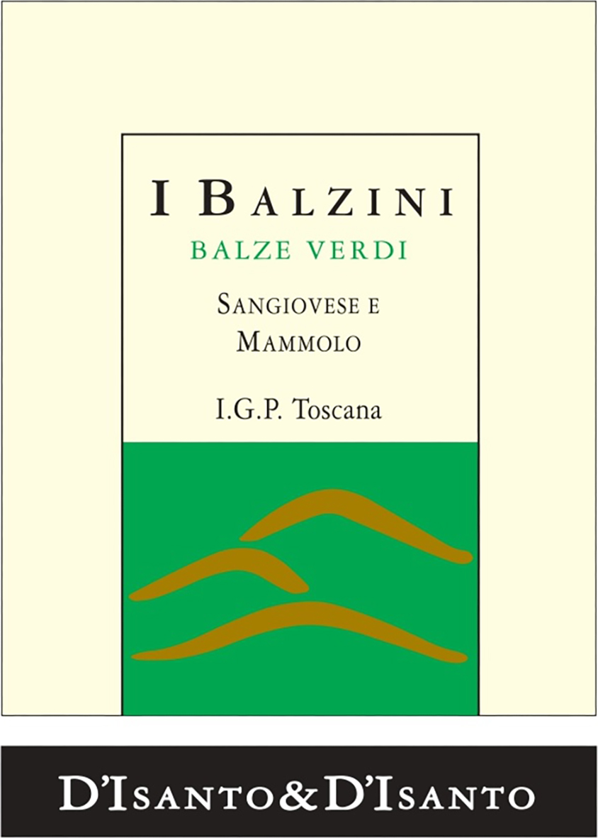 Balze Verdi Sangiovese e Mammolo D'Isanto & D'Isanto 2022