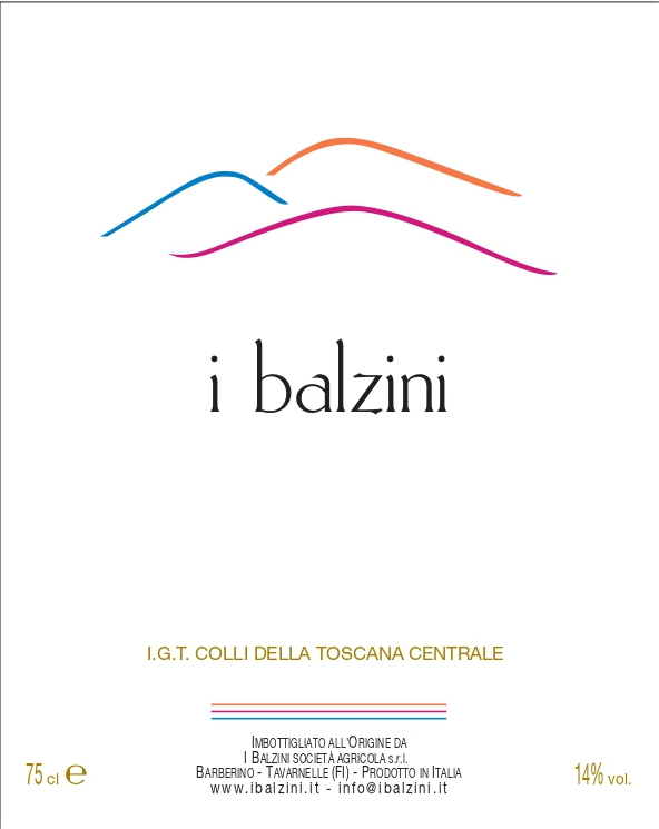 I Balzini Rosso Colli della Toscana Centrale 2018