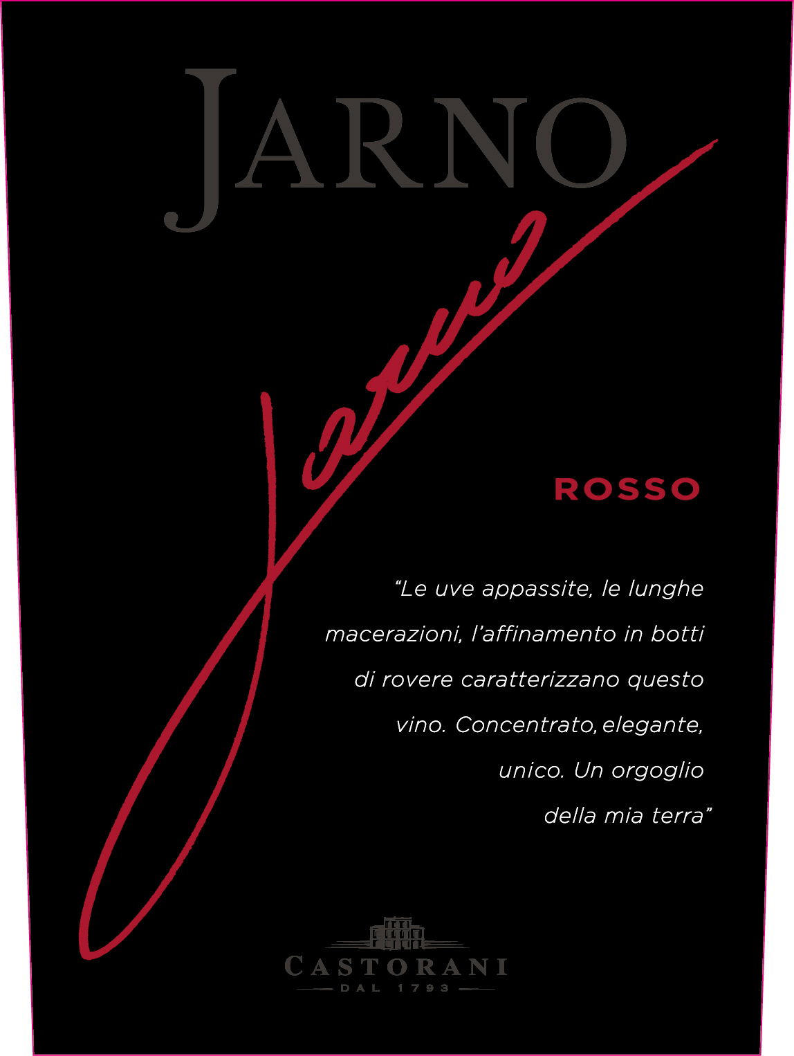 Jarno Rosso Appassimento 2017