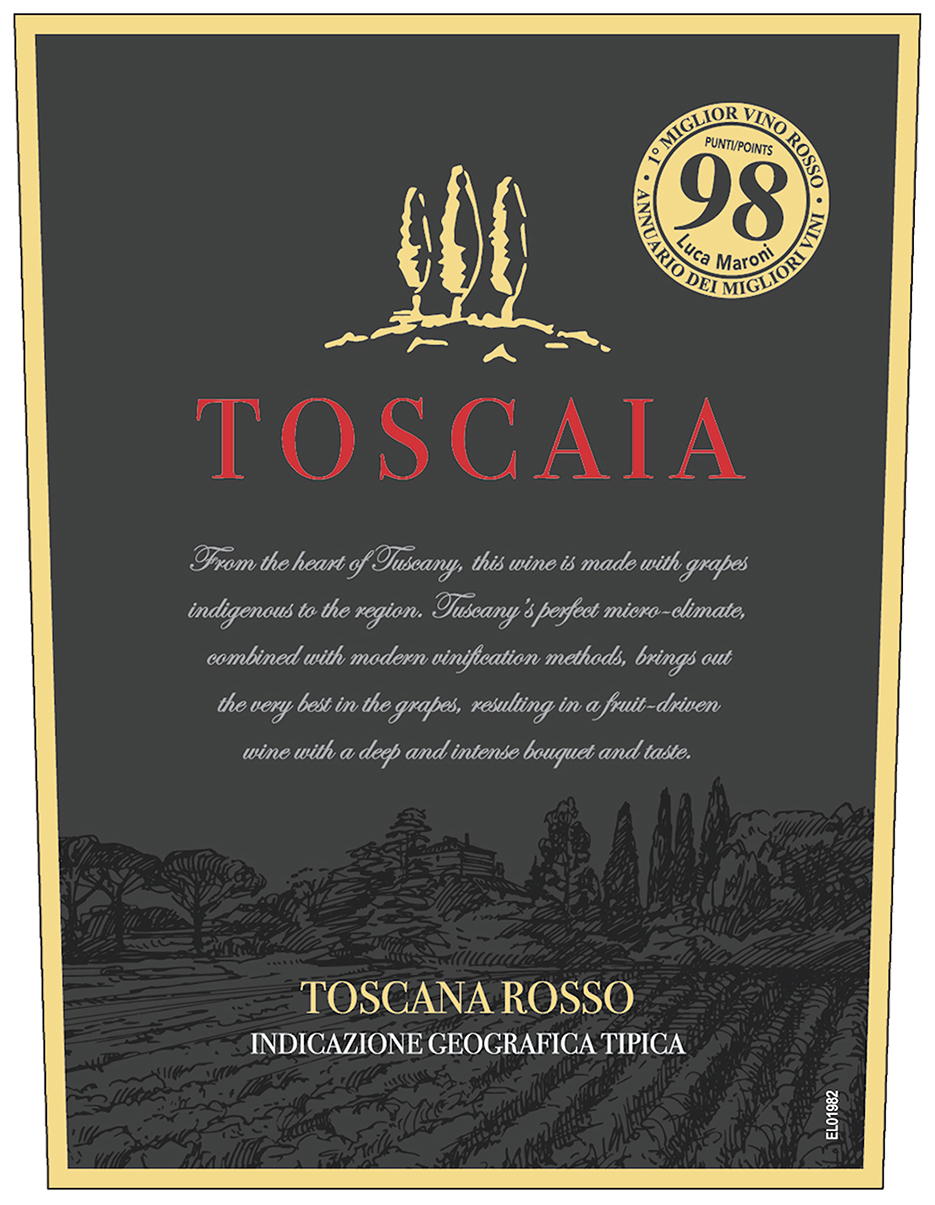 Toscaia Limited Edition Toscana Rosso Igt 2021