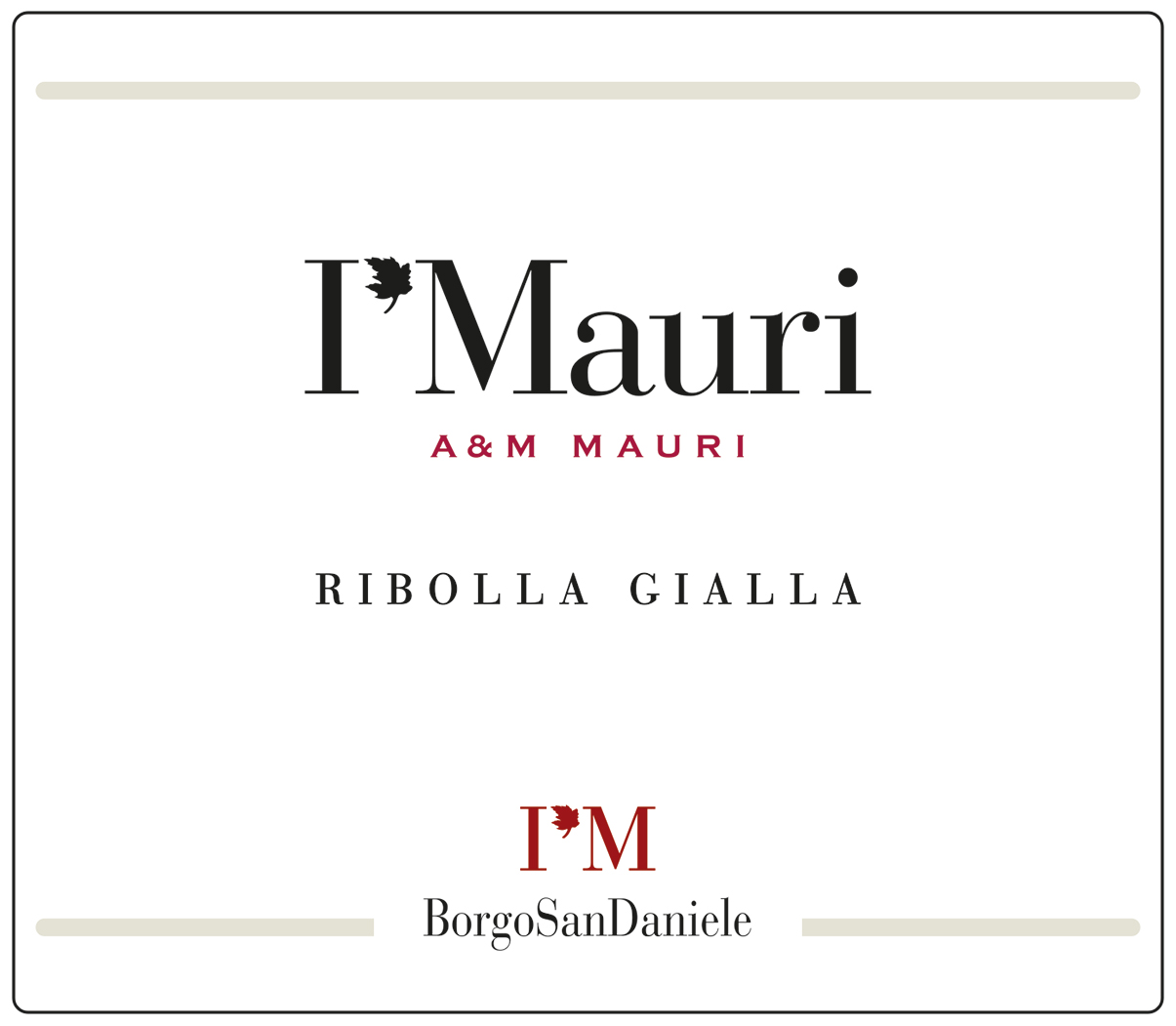 I'Mauri Ribolla Gialla 2022