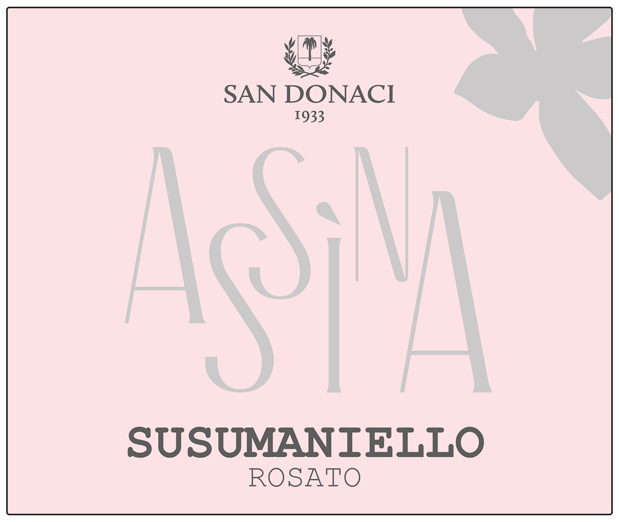 Assìna Susumaniello Rosato 2023