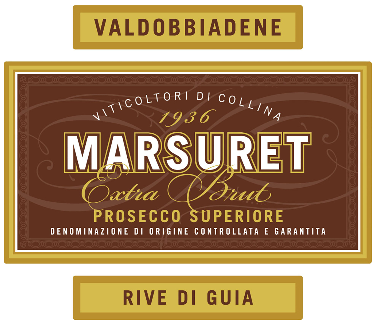 Prosecco di Valdobbiadene Superiore Extra Brut Rive di Guia 2023