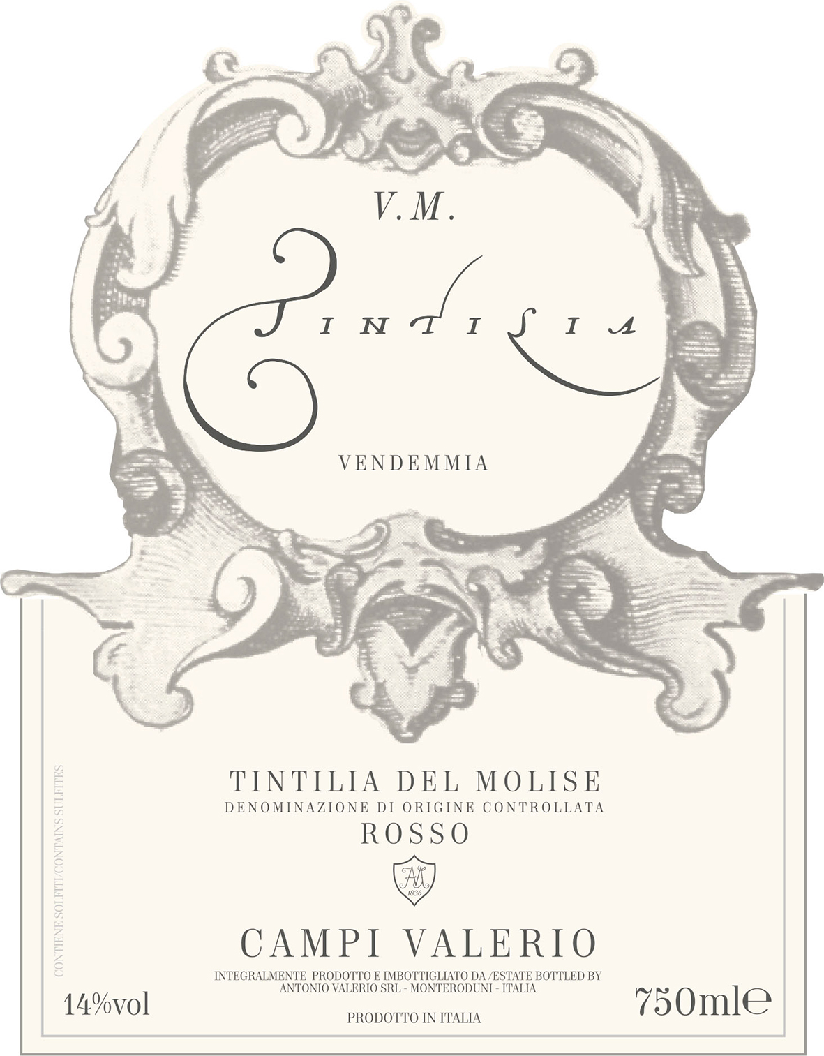 V. M. Tintilia del Molise Doc 2021