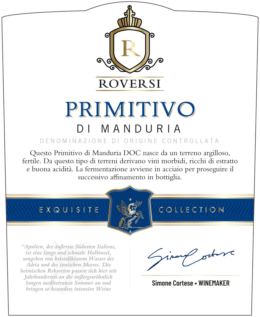 Primitivo di Manduria Roversi 2022