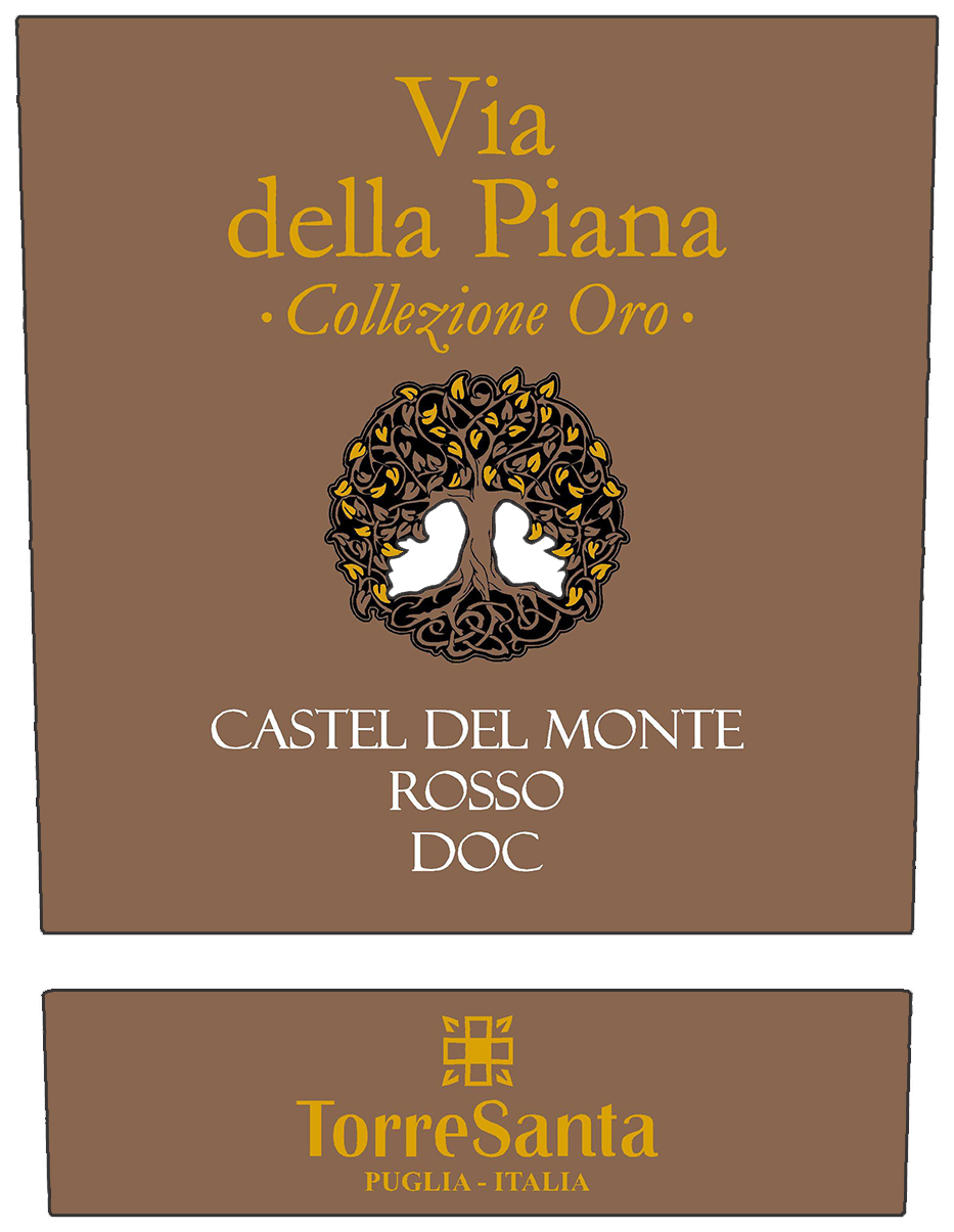 Via della Piana Collezione Oro Castel del Monte Rosso 2019