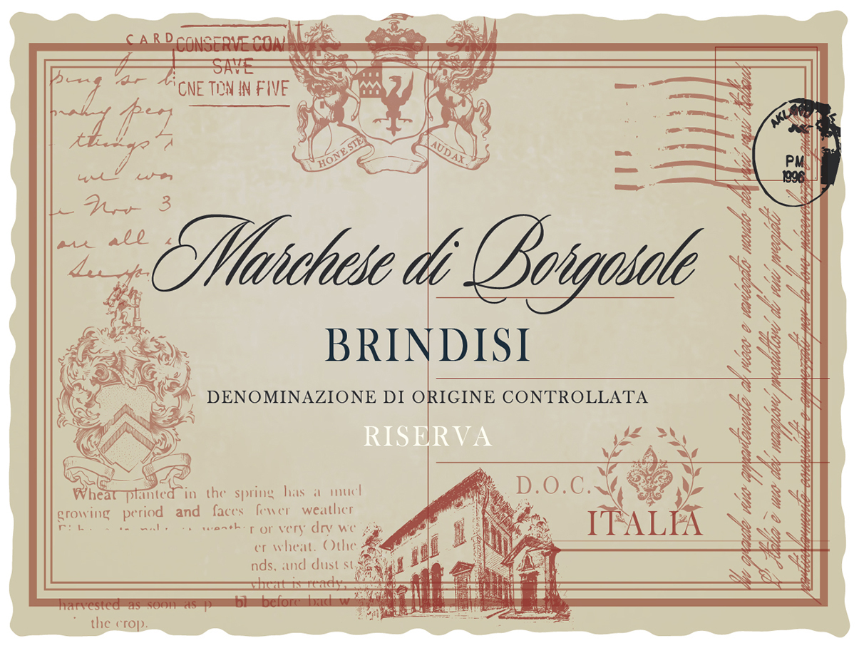 Marchese di Borgosole Brindisi Doc Riserva 2020