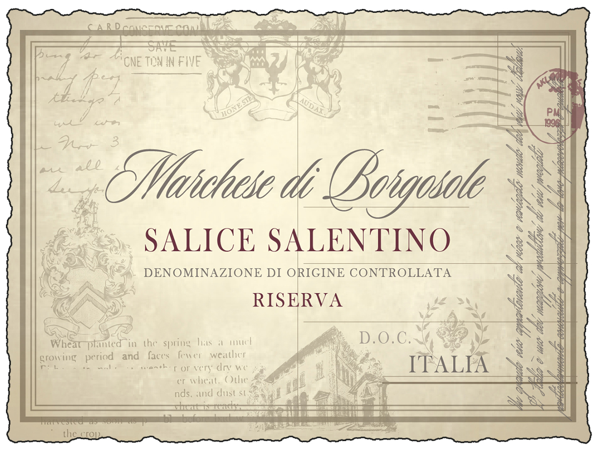 Marchese di Borgosole Salice Salentino Doc Riserva 2022