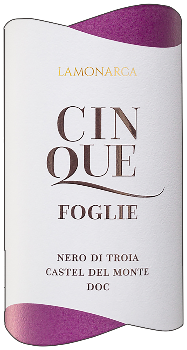 Cinque Foglie Nero di Troia Castel del Monte Doc 2022