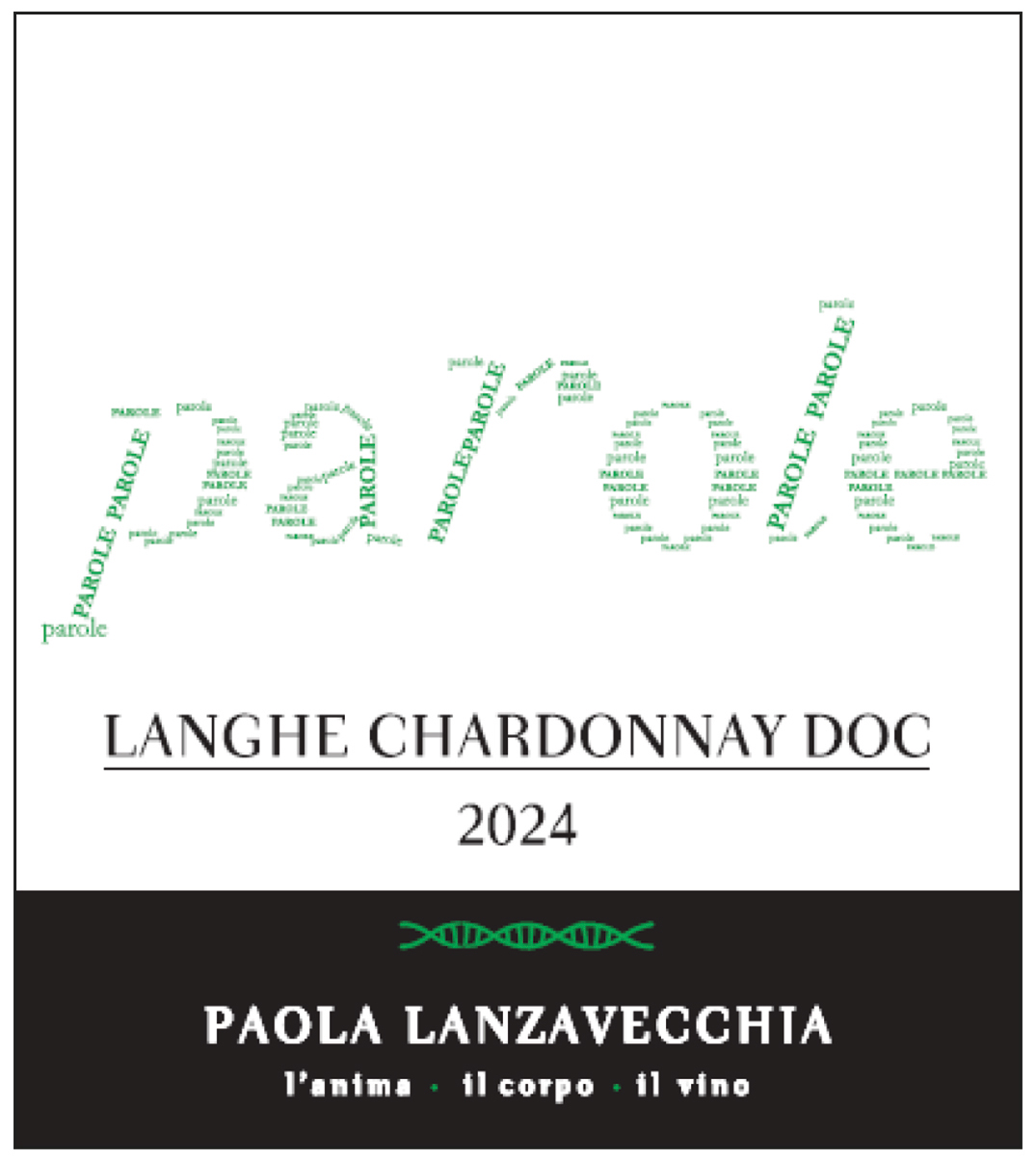 Parole Langhe Chardonnay Doc 2024