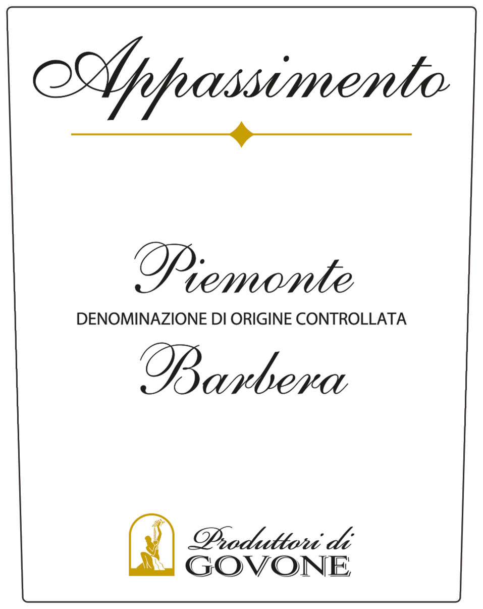 Appassimento Barbera Piemonte Doc 2025