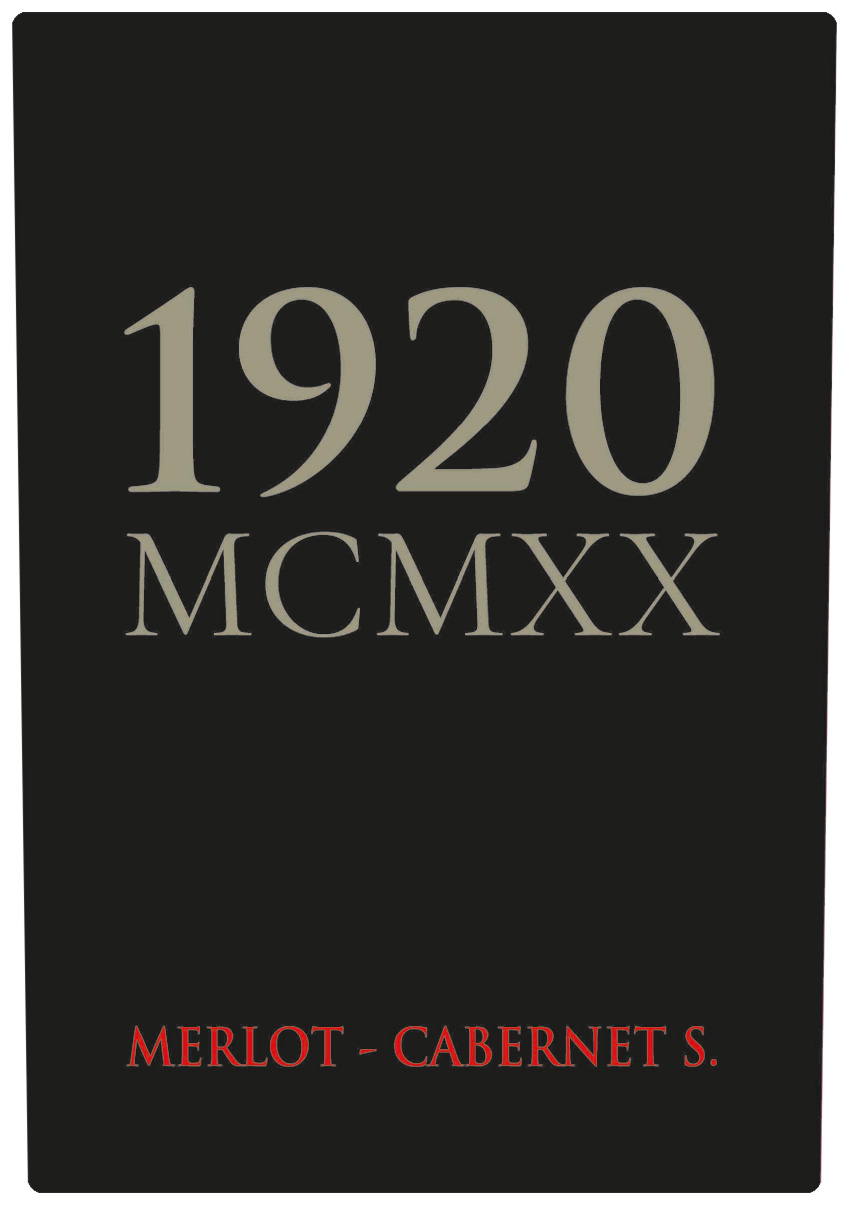 MCMXX - 1920 Merlot - Cabernet Sauvignon Lazio Igp 2022