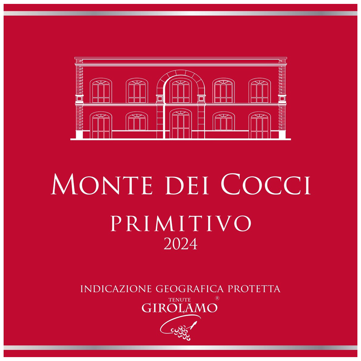 Monte dei Cocci Primitivo Valle d'Itria Igp 2023